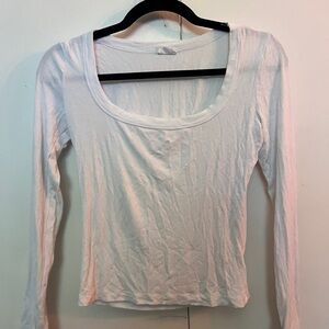 Cotton On White Scoop Neck Blouse